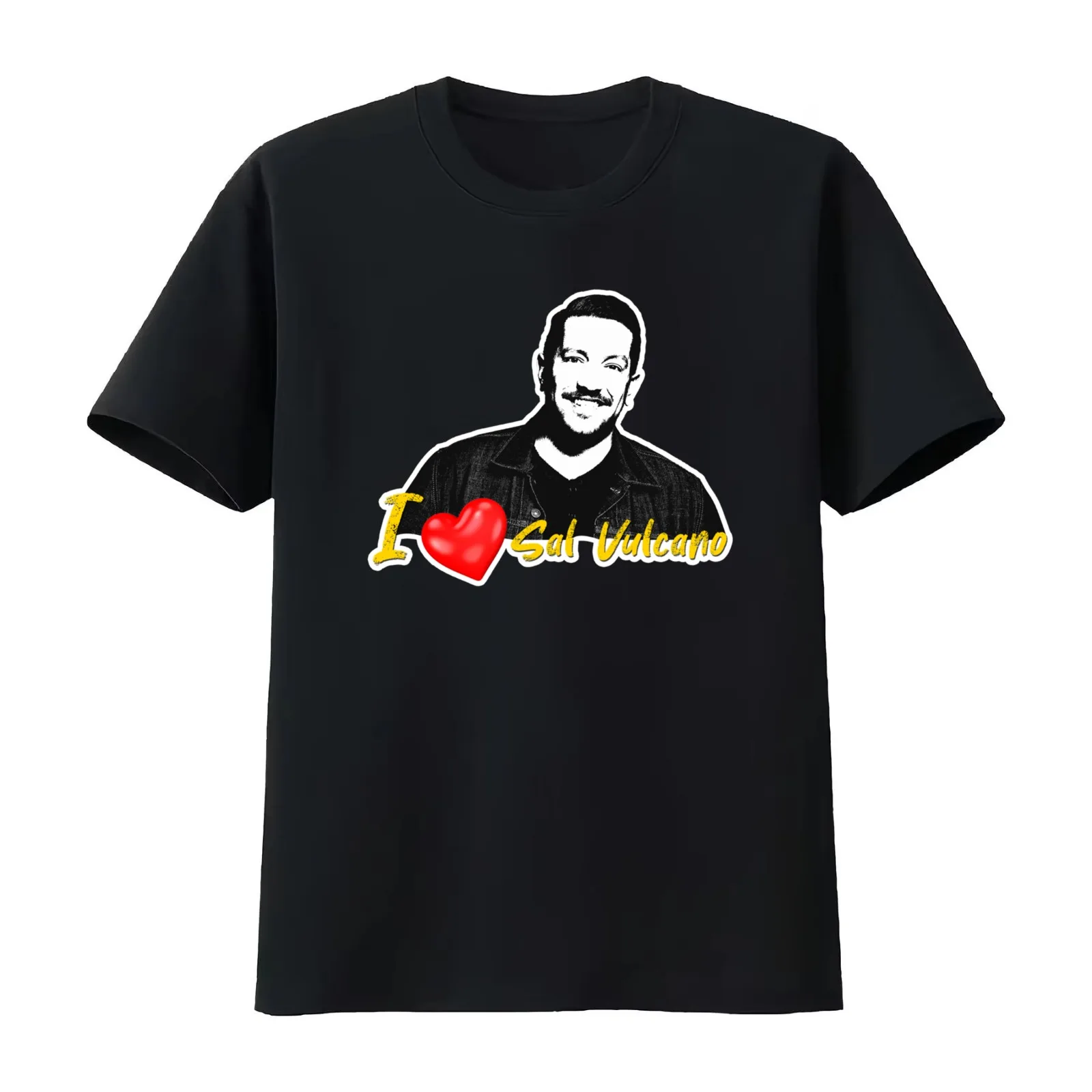Sal Vulcano T-Shirt Summer Casual Cotton Tee Oversized Streetwear Tops Vintage Graphic Print Loose Fit Short Sleeve