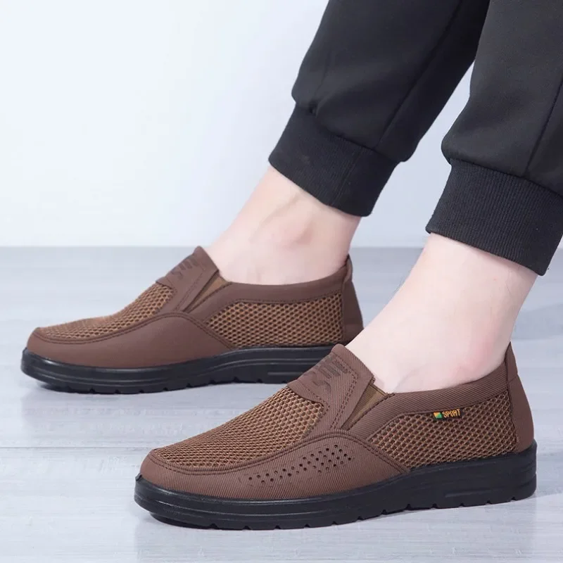 

Breathable Mens Loafers Zapatillas Hombre men's casual 2026 Summer Hot sale Sneakers Men Fashion Casual Walking Shoes