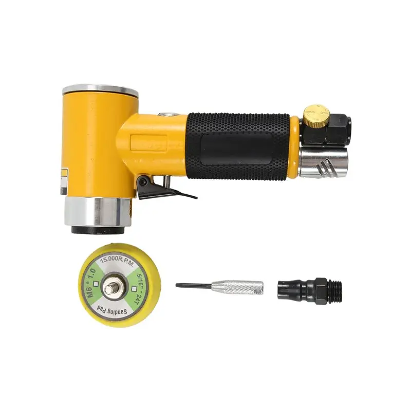 

A64Z Mini 2 / 3Inch Air Sander Pneumatic Polisher Grinder Buffer Double Acting Track Polisher A Durable Easy Install Easy To Use
