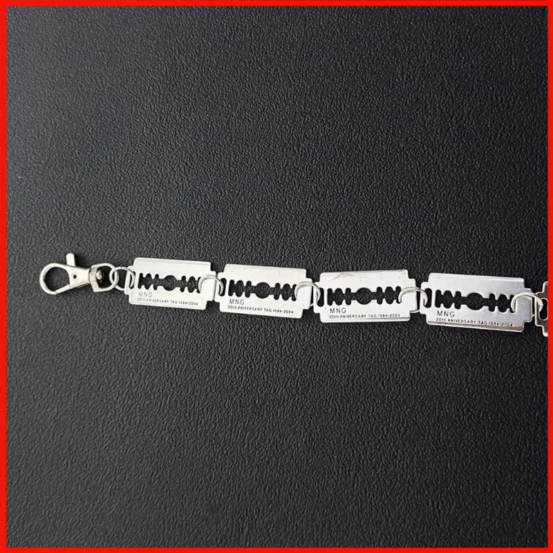 Metal Blade Chain Street Fotografie Stijlen Pant Chain Persoonlijkheid Charme riem voor individualistische stijlen Lover