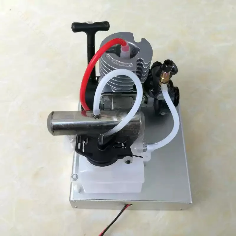 I15 Class DIY Methanol Engine Kit, Mini 2-Stroke Burning Engine, Small Model Power Assembly Set