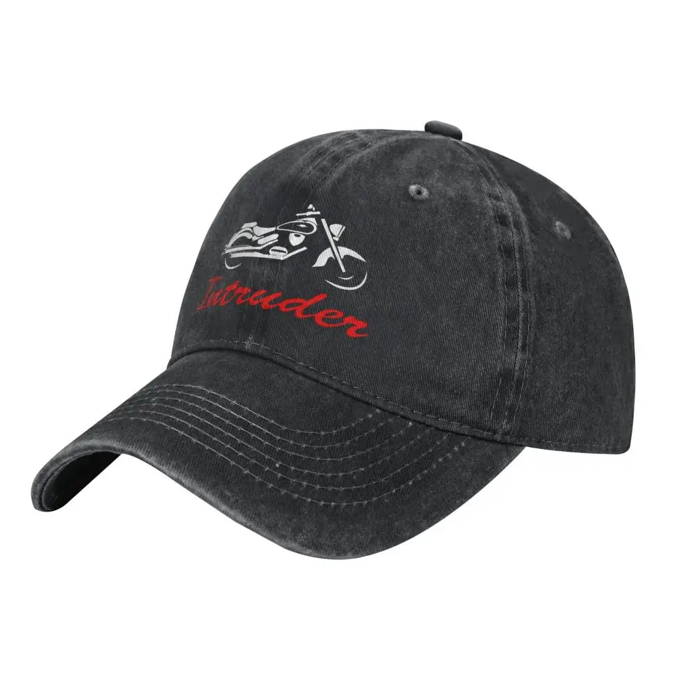 NEW SUZUKI-INTRUDER Baseball Cap Men Women Snapback Trucker Fashion Mesh Hat Outdoor Sport Running Adjustable Gift