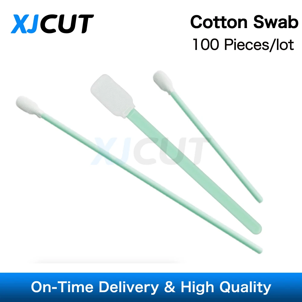 XJCUT – coton-tige non tissé, 100 pièces/lot, taille 160mm 121mm 100mm 70mm, anti-poussière pour lentille de mise au point propre et fenêtres protectrices