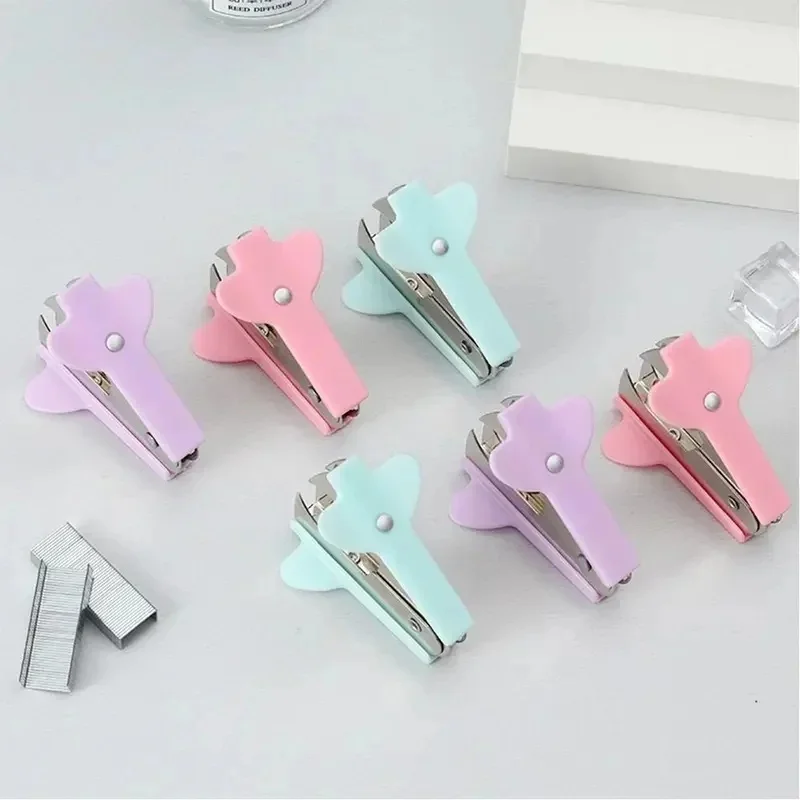 1/2/3Pcs Macaron Portable Staple Remover Mini Stapler Removal Machine Nail Out Extractor Puller Stationery Tools