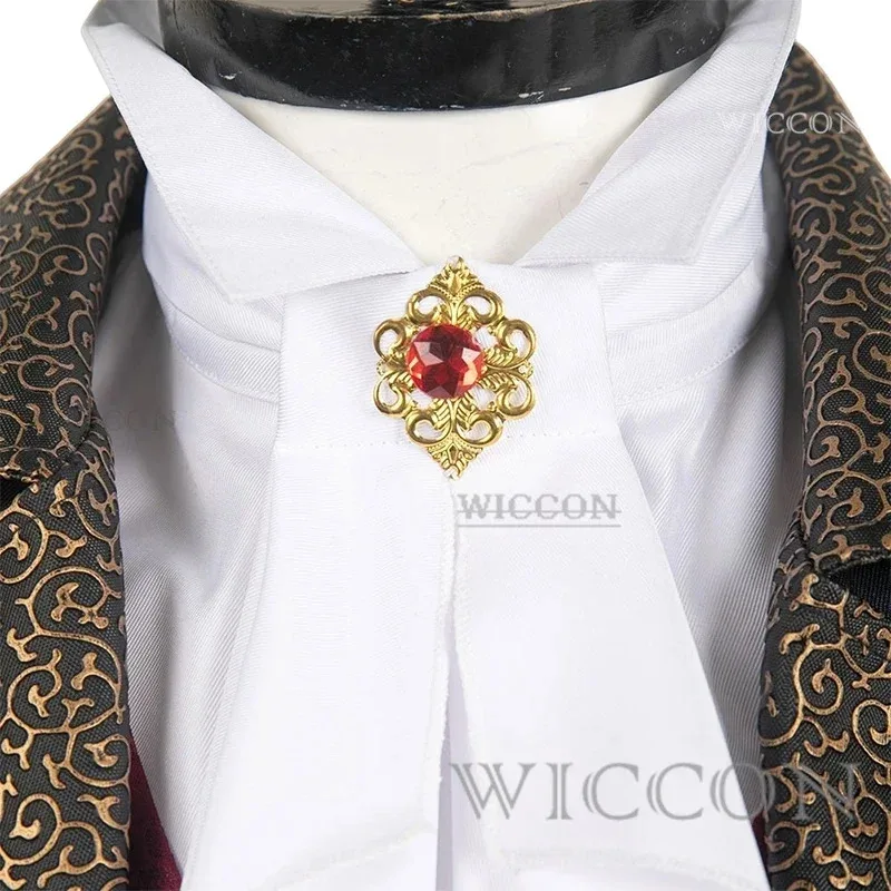 

Game Lies Of P cos Fantasia Costume Male Disguise Adult Men Uniform Jacket Pants Role Play Outfit Halloween Carnival Suit wig XD