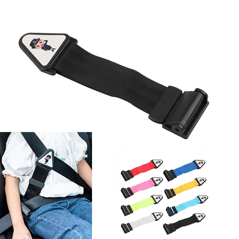 Children Seat Belt Retainer Adjustment Car Fixation Anti-stroke Belt Children Shoulder Guard Buckle Seatbelt Adjuster For Kids