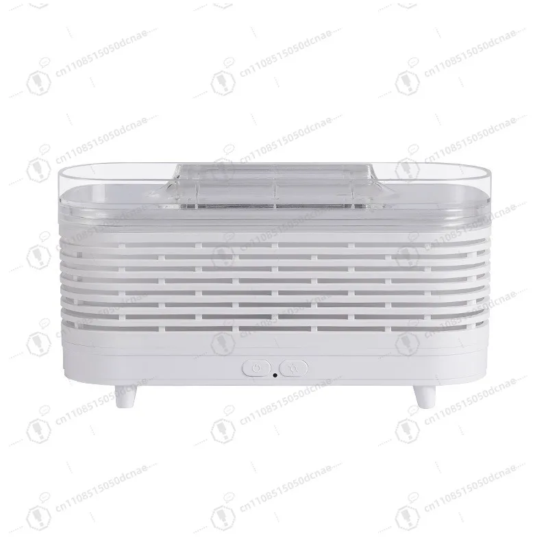 Nuova macchina per aromaterapia in cristallo naturale con pietra di sale, mini umidificatore deodorante da 120 ml per atmosfera colorata creativa da tavolo