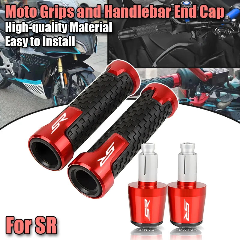 For 250SR 300SR 450SR 250 300 450 SR 2018-2024 2023 Motorcycle Accessories Handlebar Grips Ends Handle Bar Cap End Plug