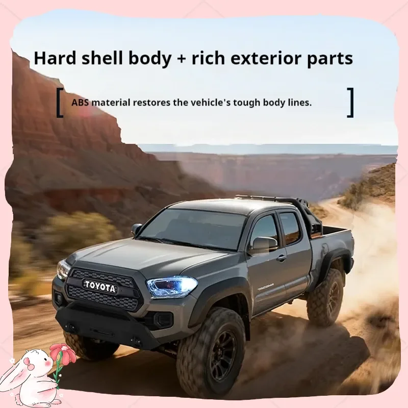 2025 Nieuwe Fms Tacoma Simulatie 1/24 Afstandsbediening Klimmen Auto Rc Terreinwagen Fcx24m Kinderen Speelgoed gift