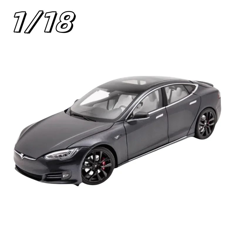 

1:18 оригинальная модель автомобиля Tesla model s из сплава, детская коллекция декоративных игрушек, праздничные подарки для детей.