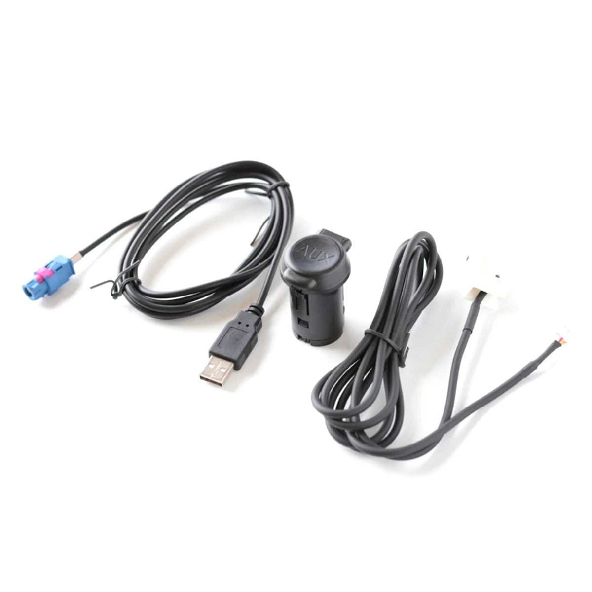 Biurlink RD43 RD45 Stereo USB AUX Audio Cable Adapter for Peugeot 307 407 308 408 508 3008 Citroen C4 Sega DS
