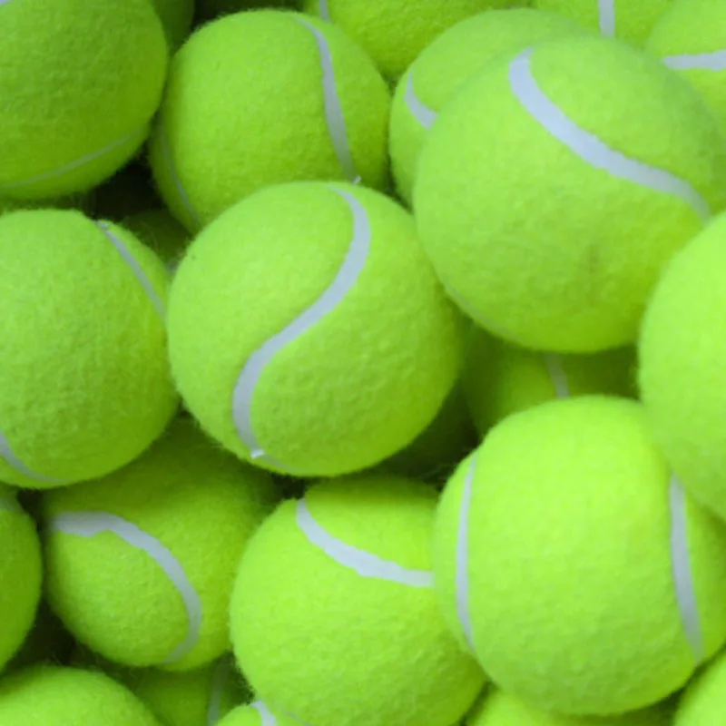 Powerti-pelota de tenis de entrenamiento para principiantes, deporte al aire libre, pelota de gimnasio para mascotas, pelota de práctica lenta, 801