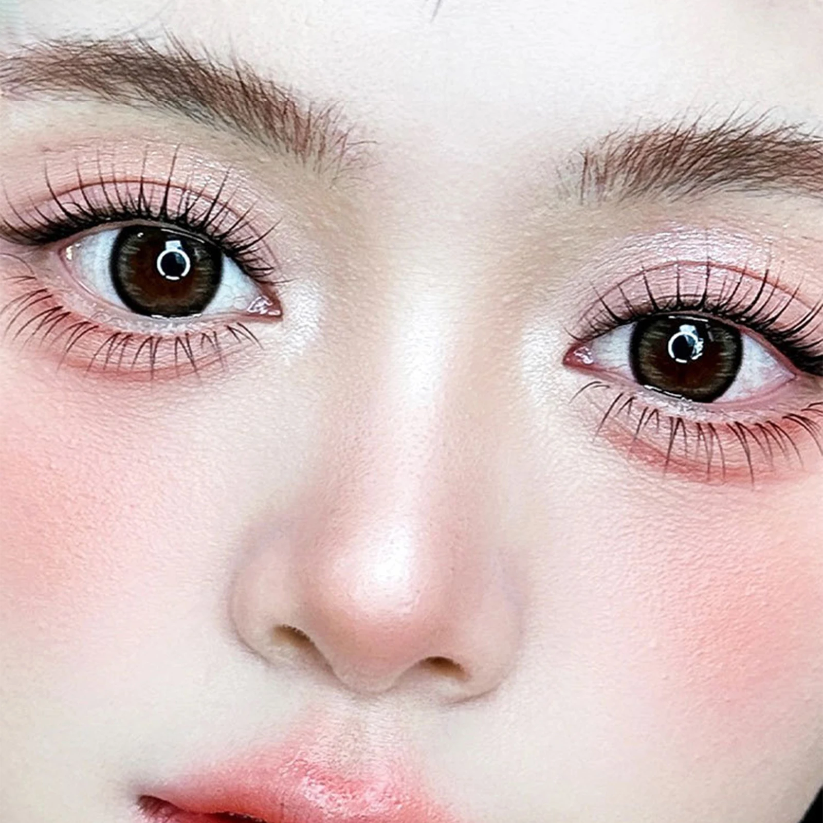 5 أزواج من الرموش الصناعية المحاكاة رموش ناعمة طبيعية للنساء والفتيات لمستلزمات التجميل