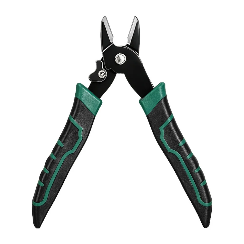Electronic Shear Pliers 6 inch Constructed from 65# Manganese Steel for Performance in Detailed Crafting Tasks
