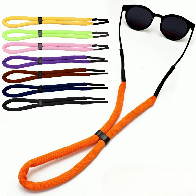 Swimming Floating Foam Chain Eyeglasses Straps Water Sport Glasses Cord Eyewear Strap Lanyard Adjustable Anti-Slip String Holder
