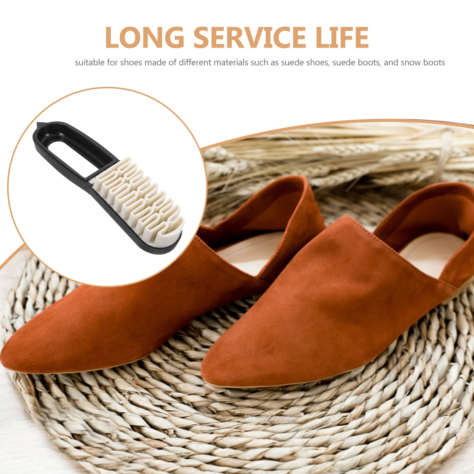 

Multi-Functional Shoe Cleaning Brush for Suede and Dual-Sided Design Effortless Stain Removal Sole and Upper Cleaner