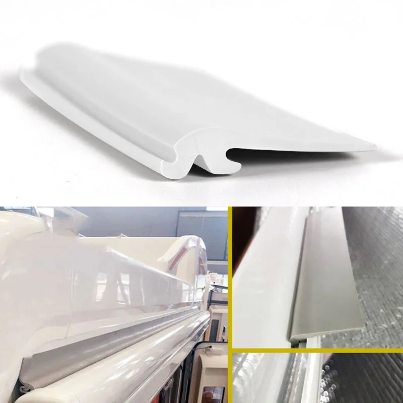 1PCS RV Rain Rubber Guard Seal เหมาะสําหรับ Fiamma F45 F70 กันสาดชุดกันสาดอะแดปเตอร์ผนังโค้งขายต่อเมตร Rv อุปกรณ์เสริมอัตโนมัติ