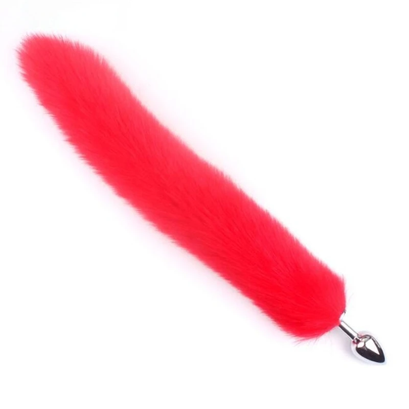 Sexy Fox Tail Butt Plug Anal Toys For Women Men Stainles Steel Smooth Anal Plug Anus Stimulate Adult Product Sex Accessories