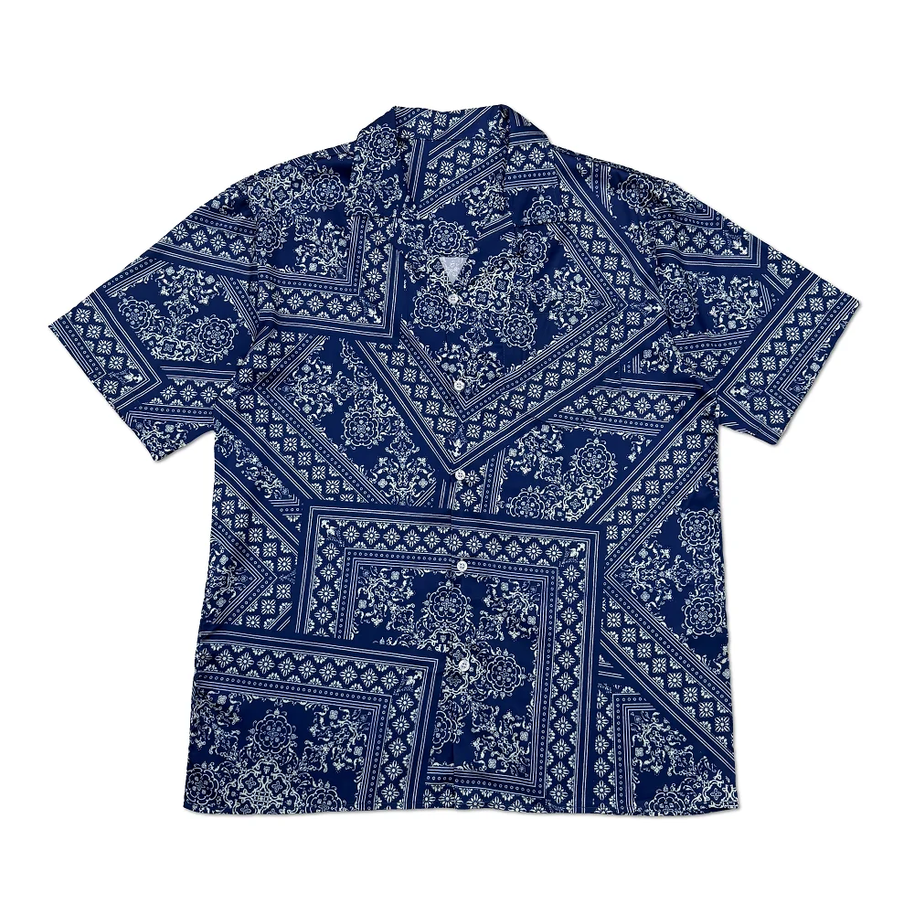 

Рубашка-блузка унисекс из сатина с принтом «Синий бриллиант», с коротким рукавом, высокого качества, свободного кроя, для отдыха и пляжа