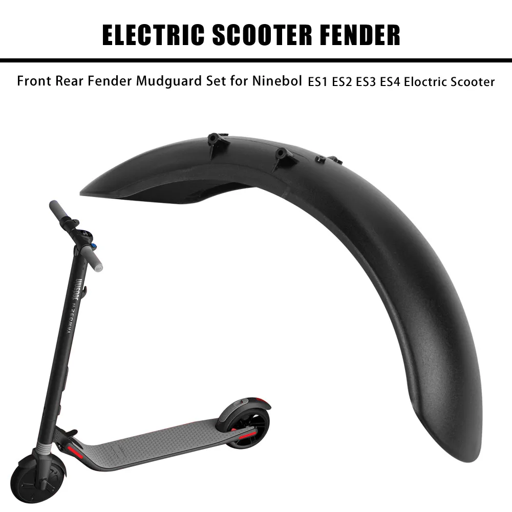 Front Fender Parts Tire Tyres Splash Mudguard for Segway Ninebot Es1 Es2 Es3 Es4 Electric Scooter Guard Replacement Accessories