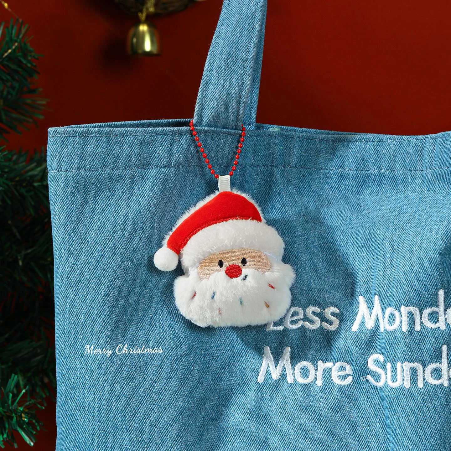 Urocze, kreskówkowe ozdoby świąteczne, figurki, lalki, zawieszki do plecaków, breloczki, kawaii bałwanki, zawieszki z Świętym Mikołajem, prezenty na festiwale dla dzieci.