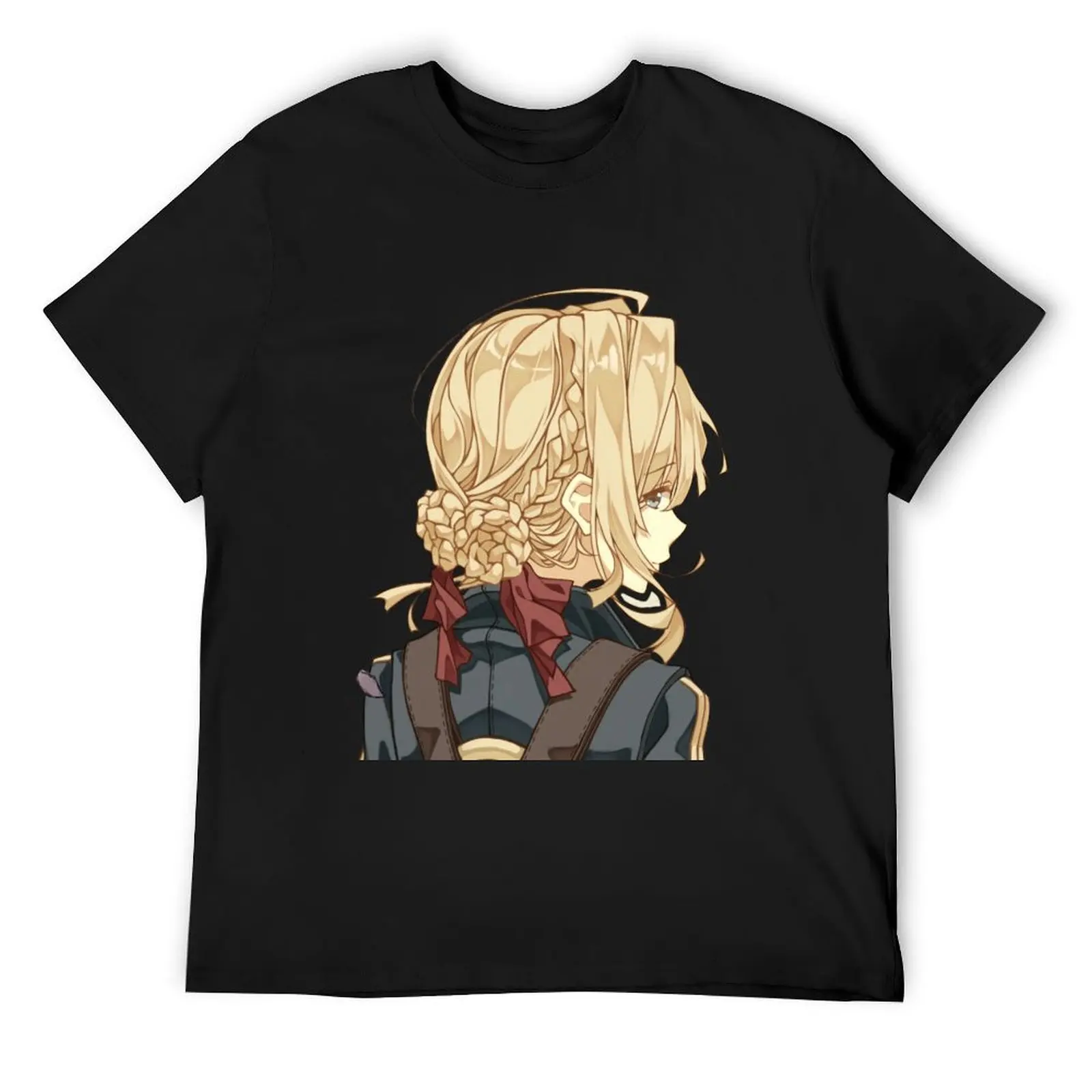 

Violet Evergarden Beautiful Anime Design T-Shirt football t shirt Personalized t-shirt mens graphic t-shirts big and tall