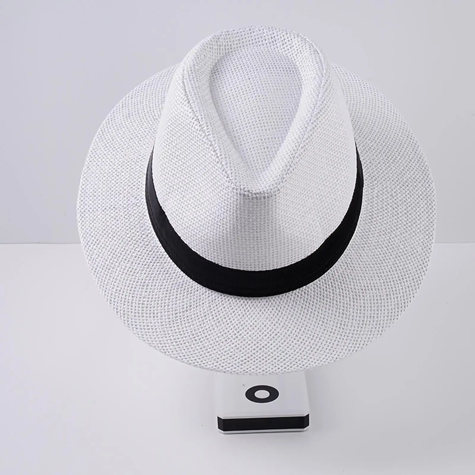 Sunhat النساء الرجال موضة الصيف عادية العصرية شاطئ الشمس القش قبعة كاوبوي فيدورا قبعة العصابات قبعة قبعة الشمس قبعة صغيرة واقية من الشمس