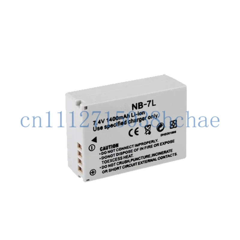 NB-7L NB 7L Battery For Canon PowerShot G10 G11 G12 SX30IS 1400mAh Camera Battery