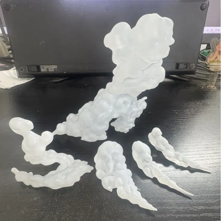 

Anime Figure Effect Smoke Transparent Ver. Accessories Ko Attachments Movable Dolls Without Figure Decor Collection Gift Toy