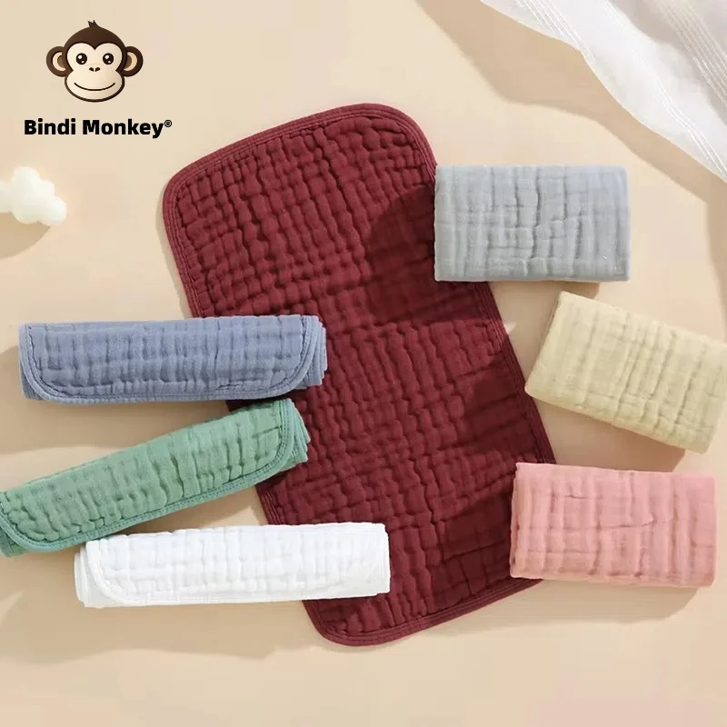 Muslin Burp Cloths 100% Cotton Large 20''x10'' Extra Soft and Absorbent 3 Pack Baby Burping Cloth for Boys Girls image 3