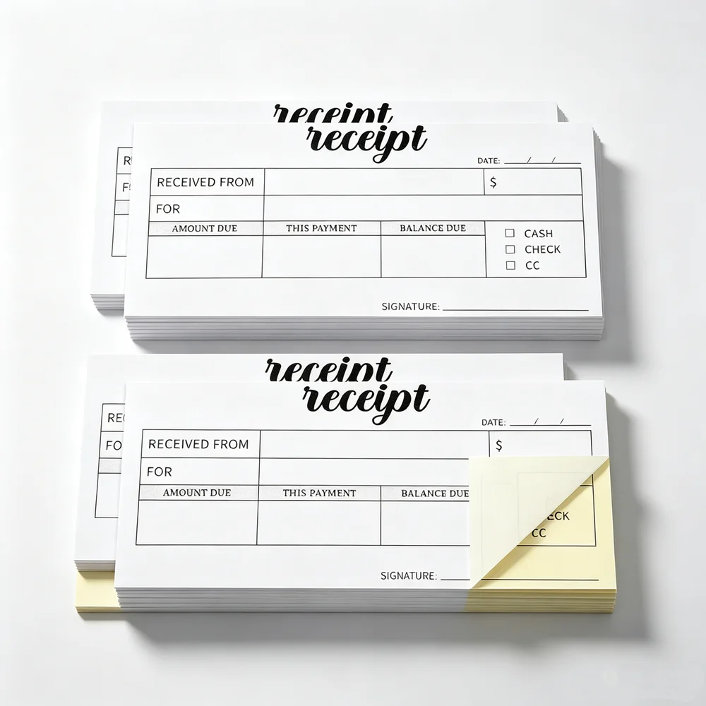 Carbon Copy Book - cash receipt book Carbon Copies for