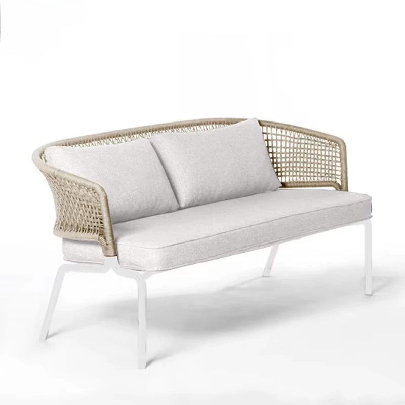 

Hotel Courtyard Set of Sofas for Sale Outside Modern Design Waterproof Patio Lounge Furniture Outdoor Garden Sectional Sofa Set