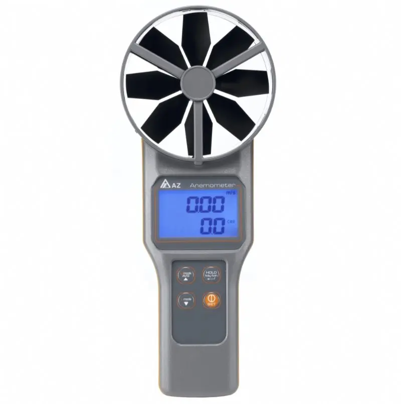 

AZ8916 Digital Anemometer Measures Wind Speed, Air Volume, and Temperature Values Ultra Sensitive Large Fan Blade Anemometer