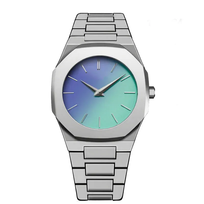 ساعة جديدة من البولي كربونات بمؤشر قرص مموه مقاوم للماء كوارتز رياضية للشباب مع شعار قابل للتخصيص #2