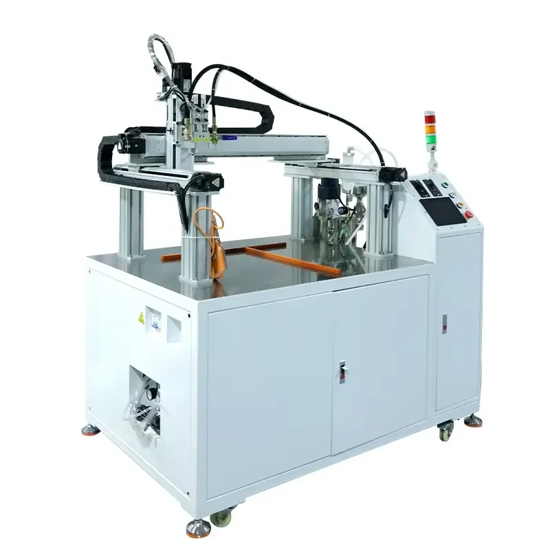 Automatic Epoxy Resin Potting Machine for BZY All in One Pneumatic System Engine PLC Dynamic Ratio 1:1 to 10:1 Constant