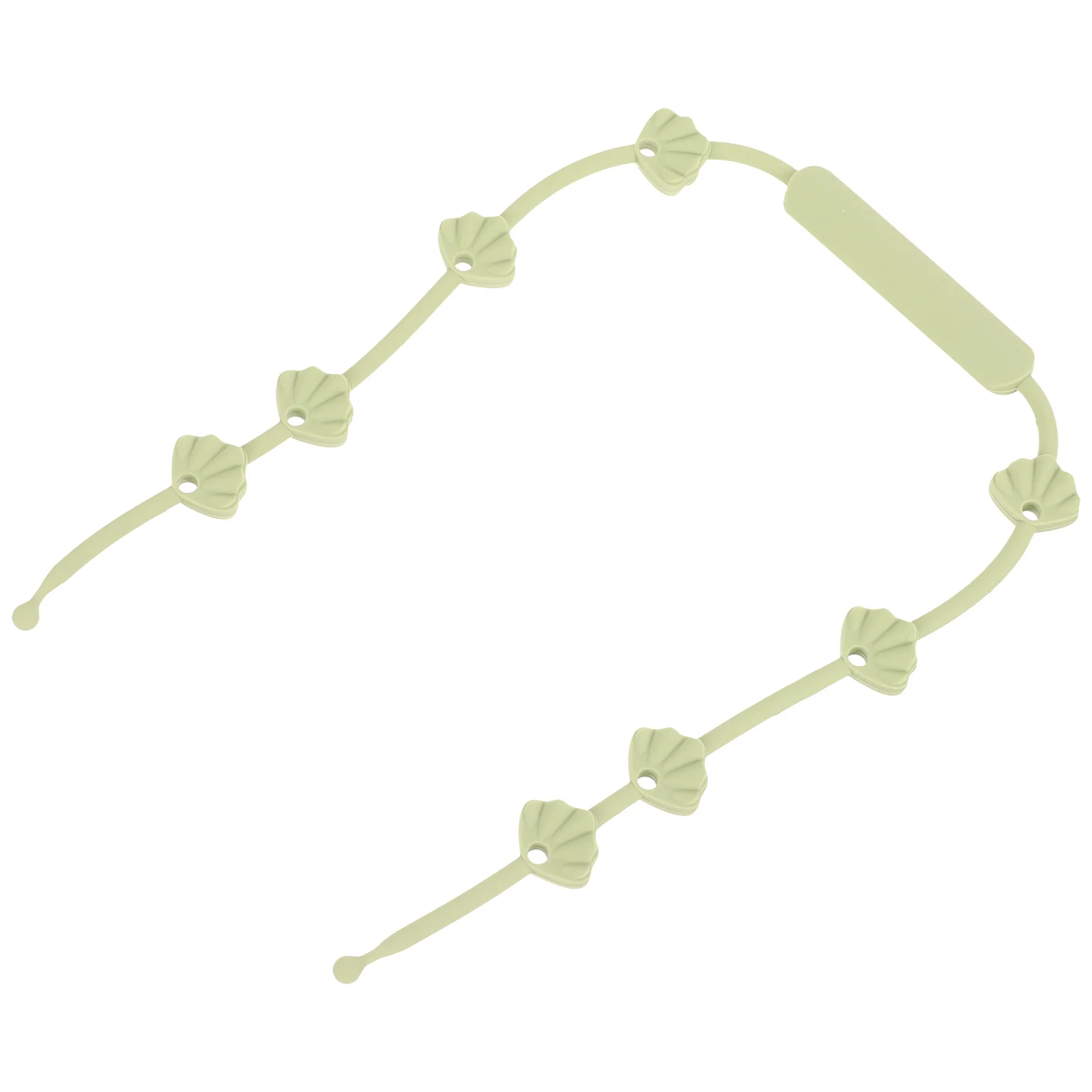 Correia de chupeta de silicone ajustável corrente de bebê para carrinho de criança cadeira alta assento de carro berço anti-perdido cinta alimentação infantil