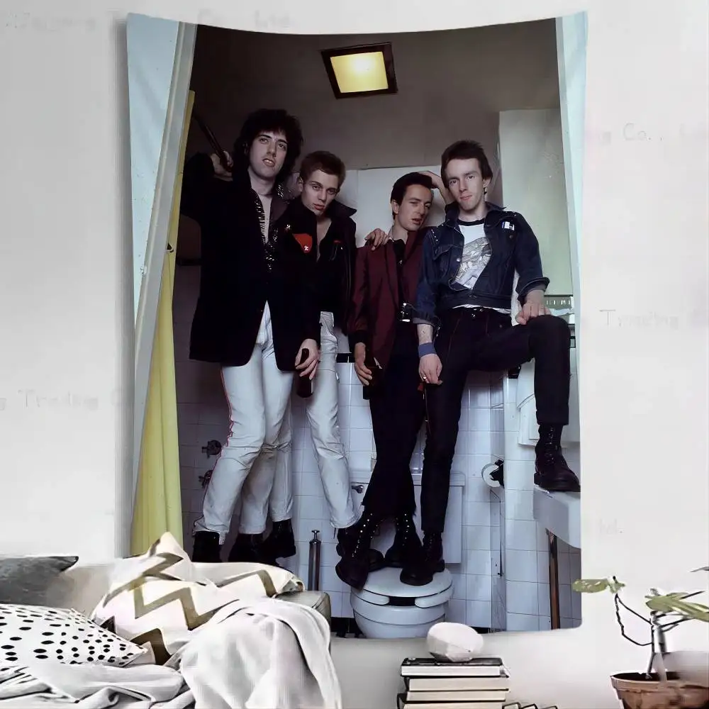 غطاء الفرقة الصدام الكرتون نسيج الفن الخيال العلمي غرفة ديكور المنزل الجدار الشنق ديكور المنزل