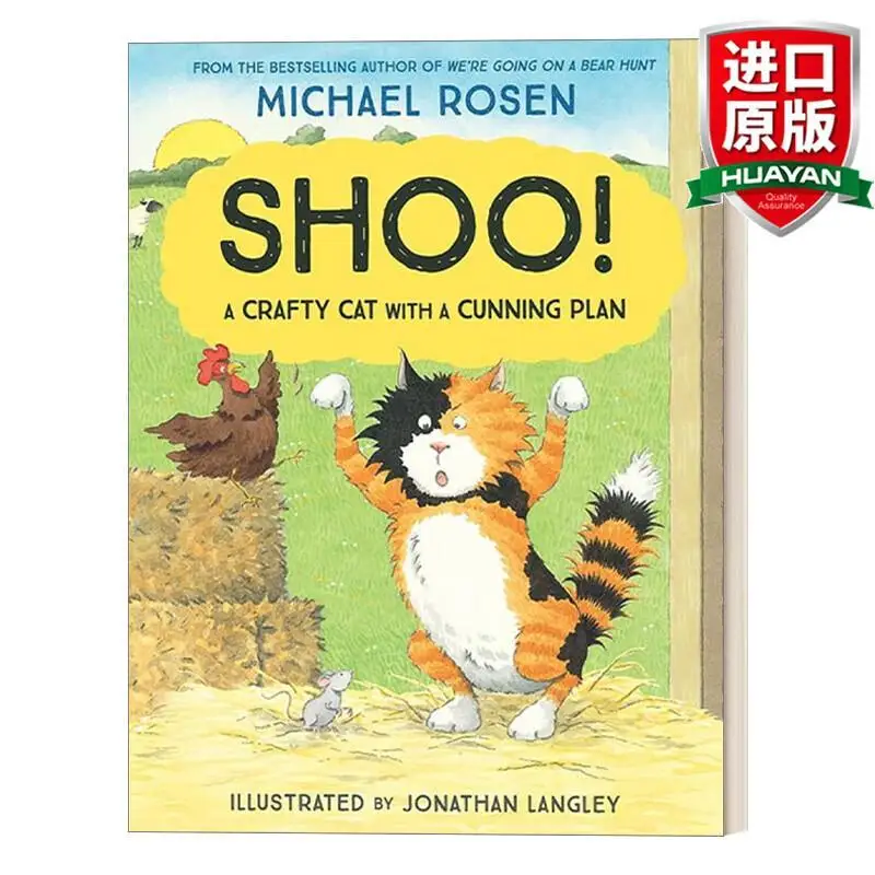 Shoo inglese originale! Pish farm troublemaker Michael Rosen libro illustrato più venduto