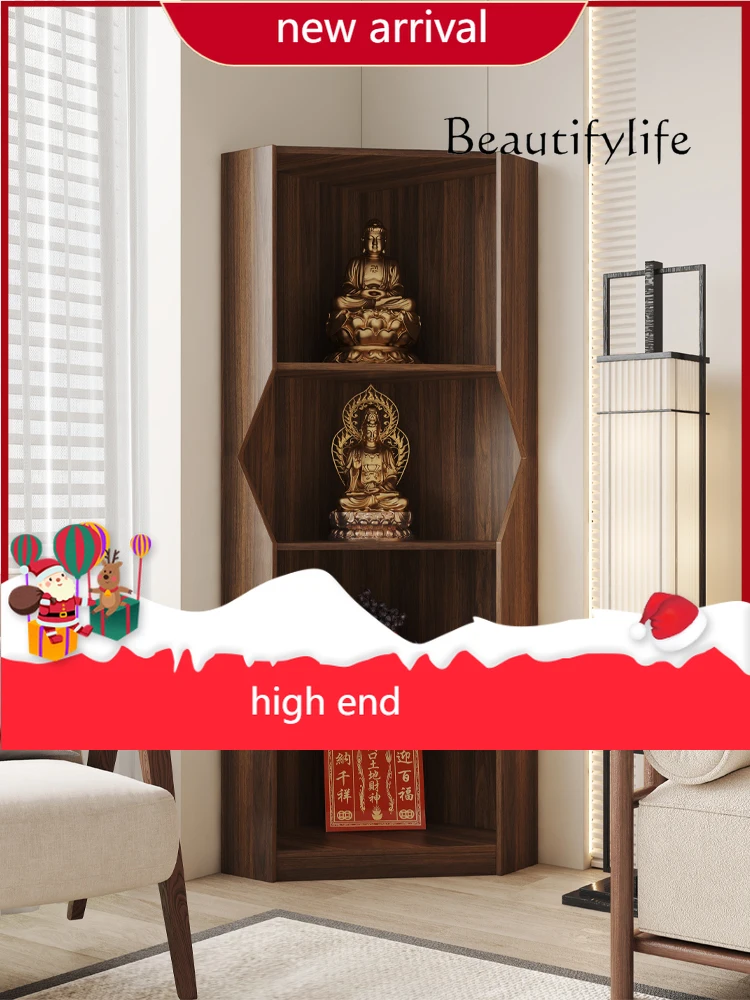 

Wi Buddhist shrine cabinet offering table Bodhisattva offering table Buddha statue, solid wood God of Wealth cabinet for househo