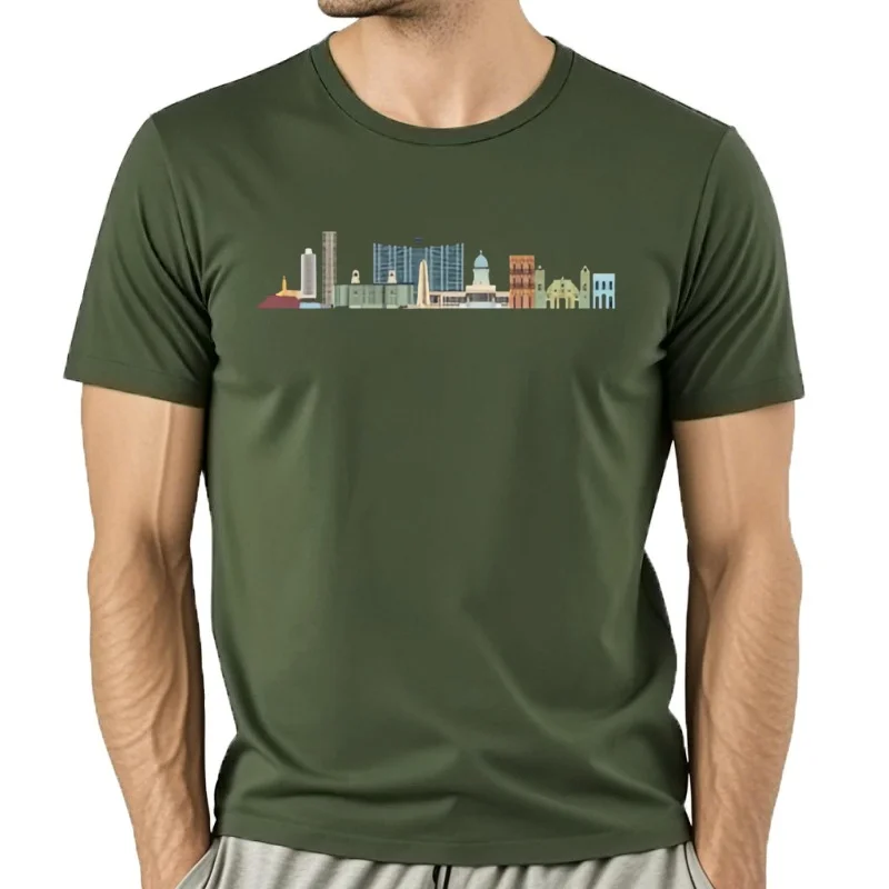 New Cuba Skyline Havana Cool Souvenir Unisex T-Shirt Funny Tee S-5XL - view 4