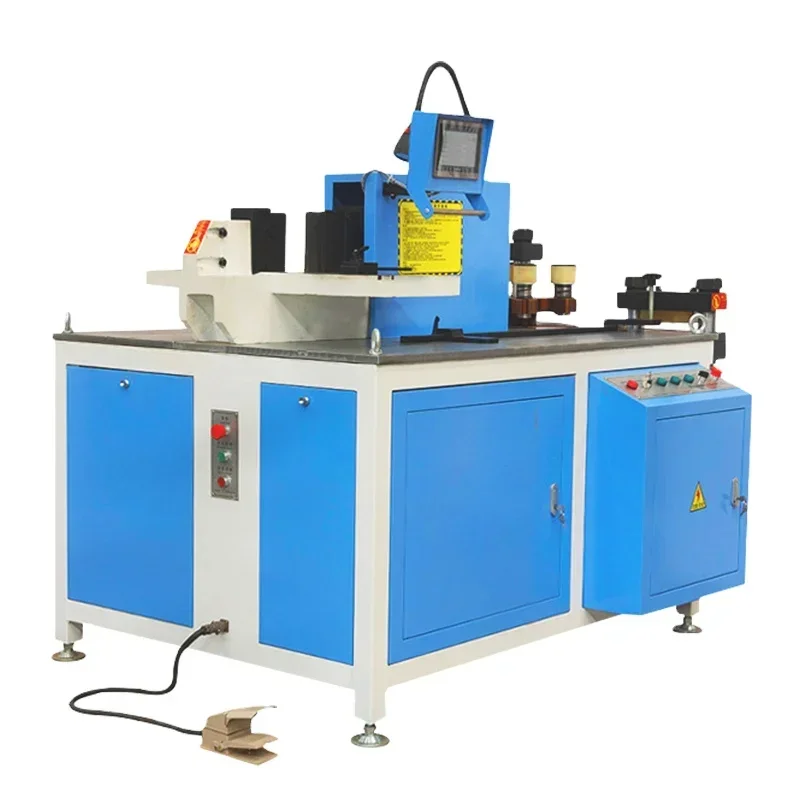 Busbar Processing Machine Bus Bar Bending Cutting Machine  Hydraulic Copper 3 in 1