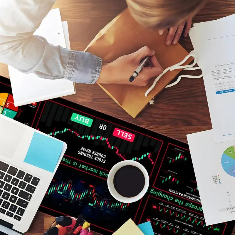 마켓 촛대 패턴 마우스 패드, 대형 책상 놀이 카드 패드, 휴대용 게임 패드, 홈 스튜디오 게임 룸용 책상 보드 매트