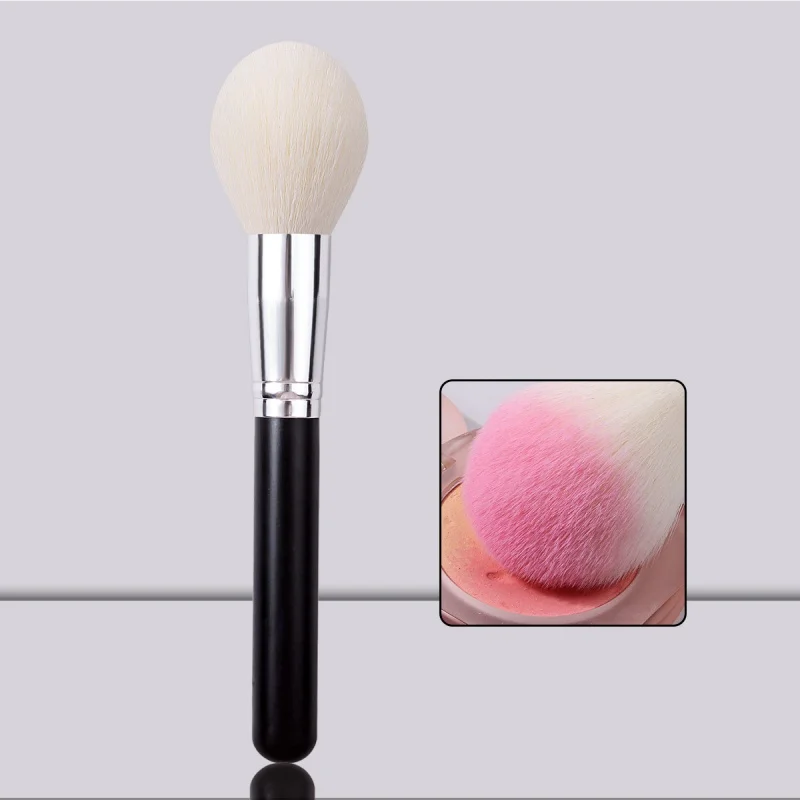 Pojedynczy profesjonalny pędzel do makijażu Nature Fibre Hair Cosmetic Tool Foundation Concealer Eyebrow Blush Eyelash Make Up Brush