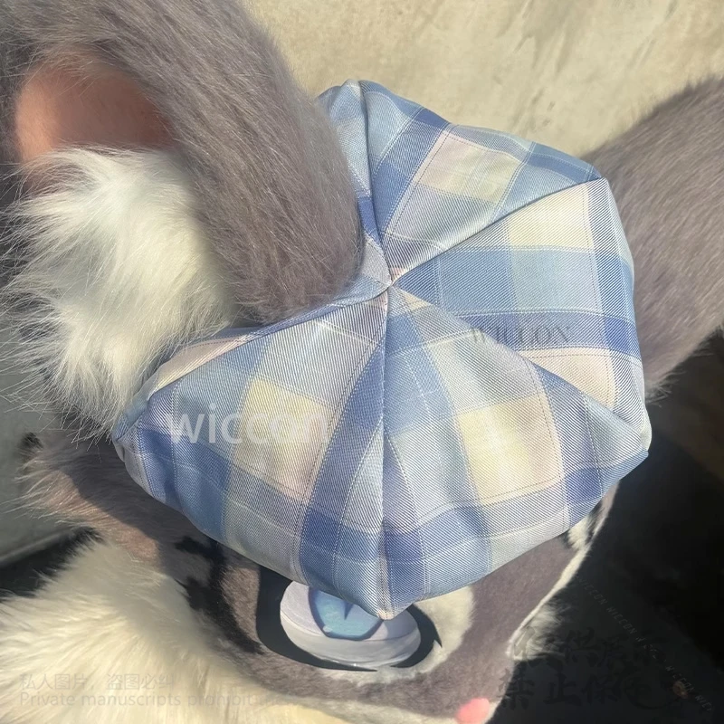 Аниме Косплей Животное Меховой Костюм Пушистый Cutecore Детектив Костюм Cos Индивидуальная Накидка Берет Кигуруми Реквизит Джирай Кий Униформа Каваи