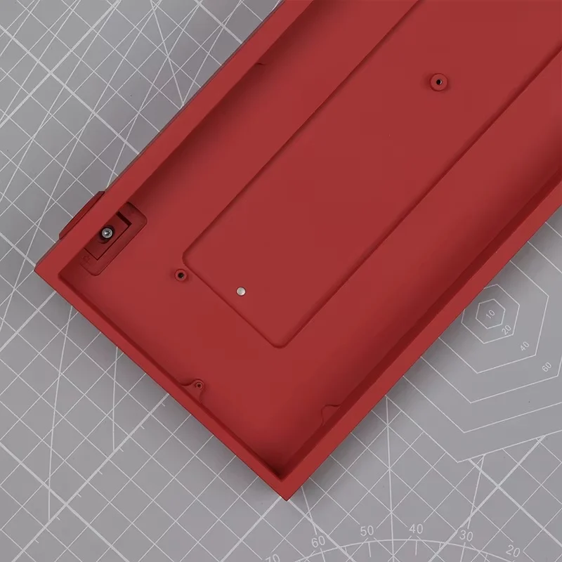 Чехол KBDfans Tofu60 Redux со скидкой Gh60 Wooting60HE RAKKA, чехол без латунной весовой планки, механическая клавиатура, алюминиевый корпус с ЧПУ