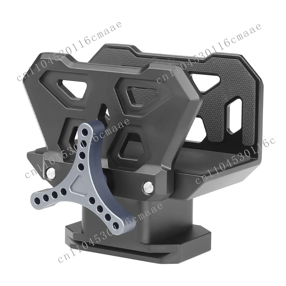 

Suitable for Aluminum Shooting Saddle Tripod Bracket Tactical Clip Outdoor Compatible 3/8 Thread 380g