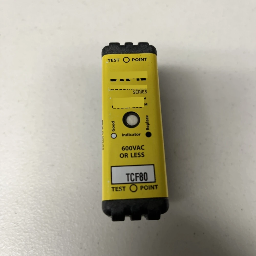 TCF80 CUBEFuse Time Delay Fuse, 80A 600V, Industrial Cartridge Fuse,  OEM