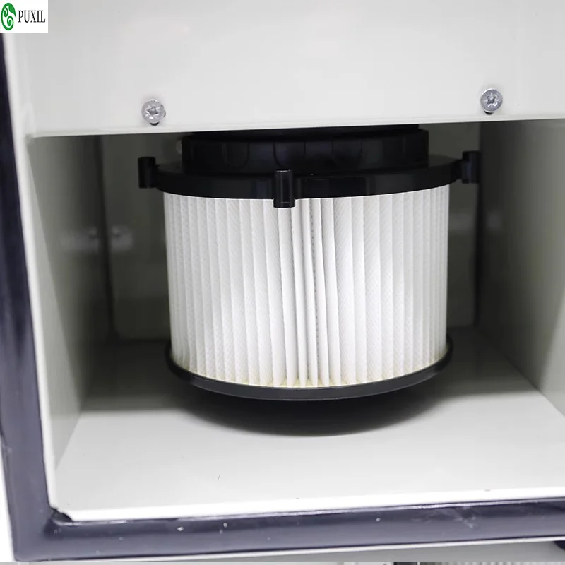 110V/220V เครื่องดูดฝุ่นทันตกรรม Single Hole เงียบฝุ่น CNC Double Impeller เครื่องดูดฝุ่น