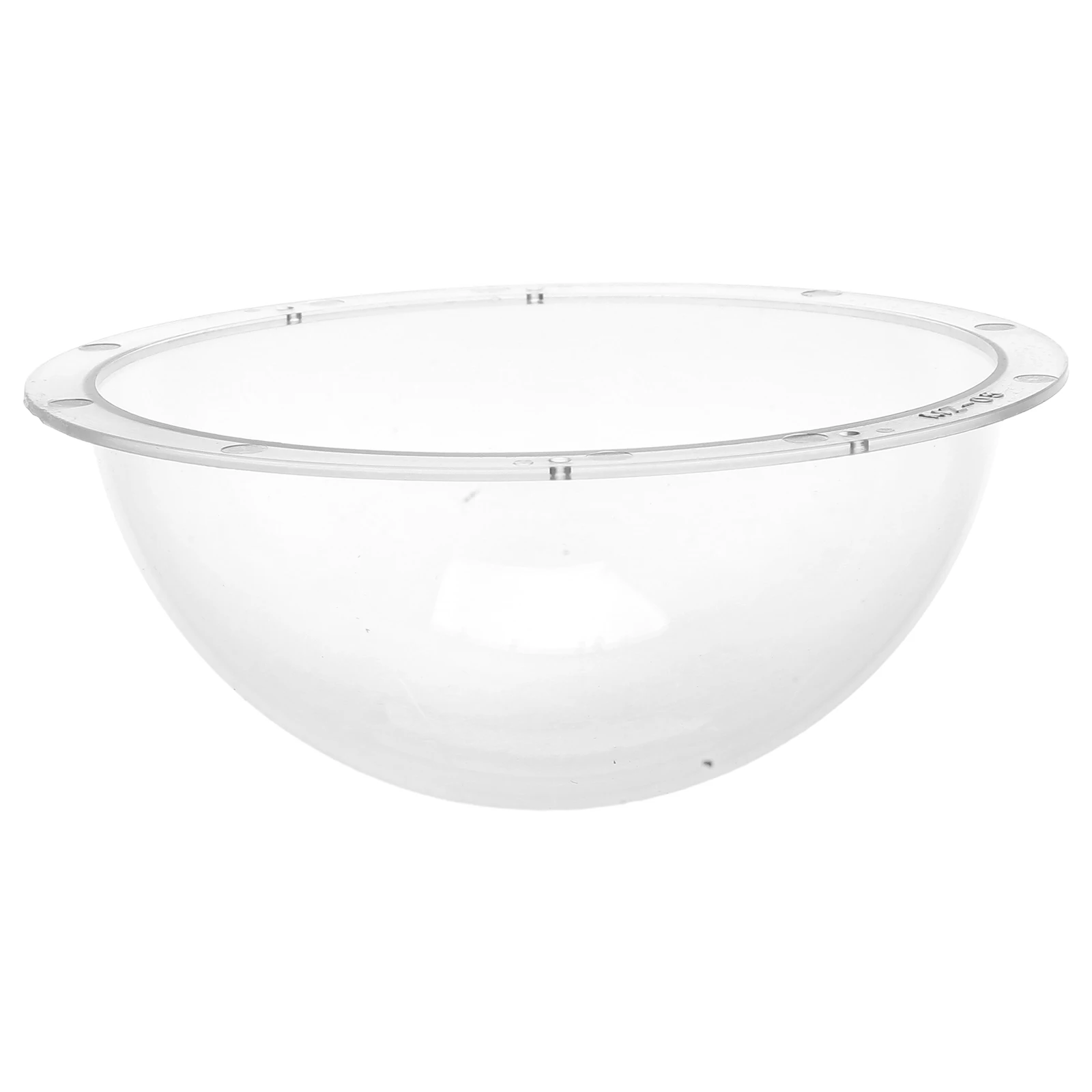 

147Mm Clear Acrylic Dome Camera Security Cctv Protector Transparent Outdoor Durable Weatherproof Easy Install Replacement Shield