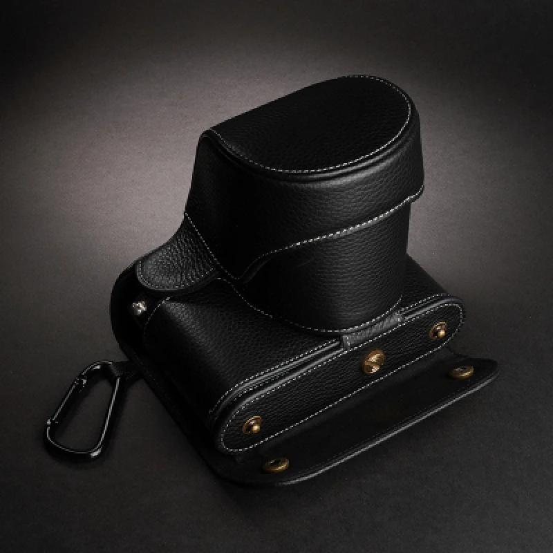 Precise Fit Genuine leather cowhide Digital Camera case Bag box Bag Skin Full Body for LEICA Q3 Q Q2 Typ116 q-p Cameras Cover